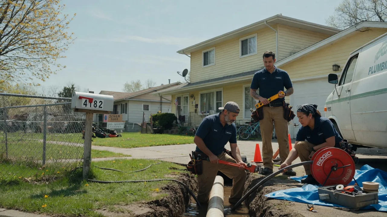 Gas Line Repair in Richton Park, IL near me
